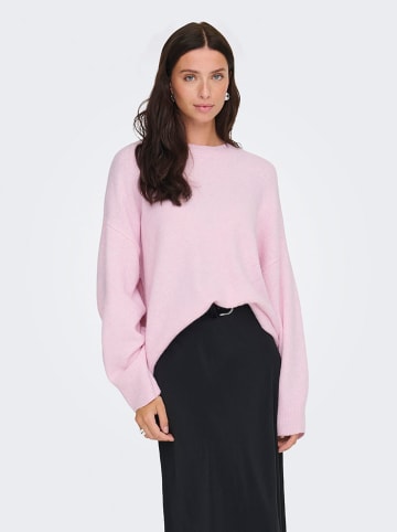 Sweter w kolorze jasnoróżowym