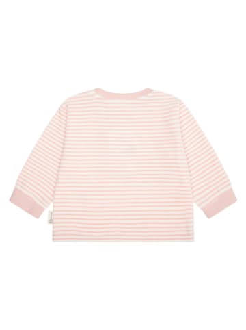 Sweatshirt lichtroze/crème