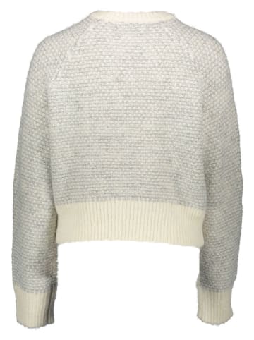 Pullover in Beige/ Grau