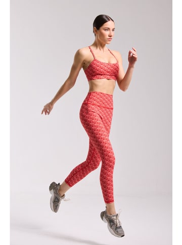 Trainingsleggings "Star" in Rot