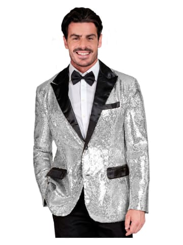 Kostuumcolbert "Party Fashion" zilverkleurig