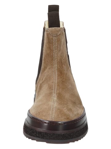 Leren chelseaboots "Sistown" beige