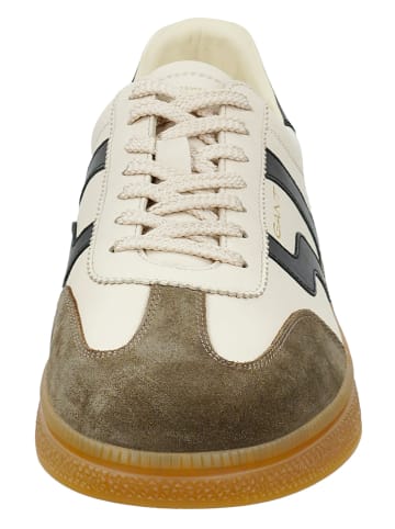 Leder-Sneakers "Cuzmo" in Beige