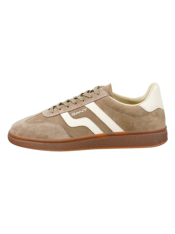 Leder-Sneakers "Cuzmo" in Beige