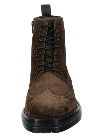 Leder-Boots "Boggar" in Braun