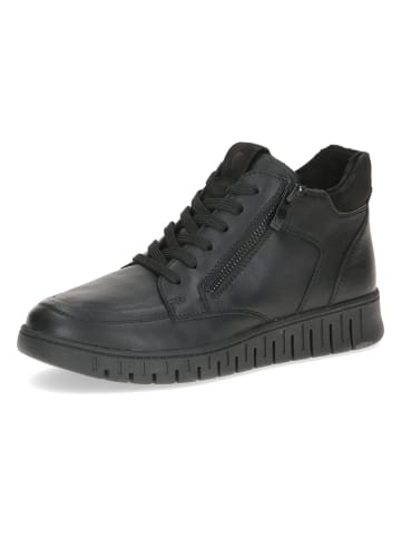 Leren sneakers zwart