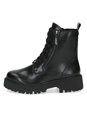 Leder-Boots in Schwarz