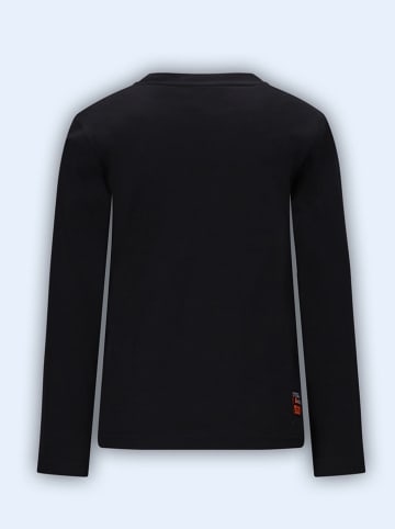 Longsleeve "Mees" in Schwarz