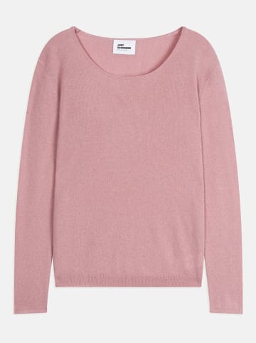 Kaszmirowy sweter w kolorze jasnoróżowym