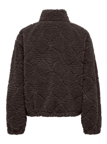 Bluza polarowa w kolorze ciemnobrązowym