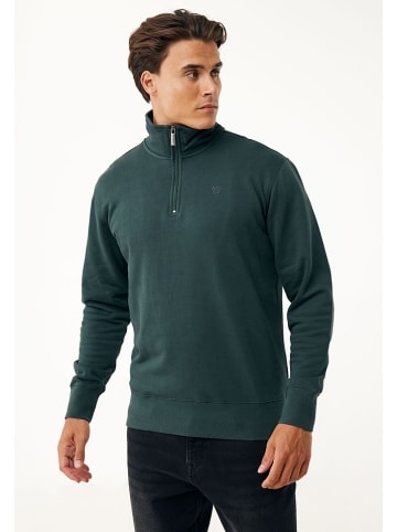 Sweatshirt in Dunkelgrün