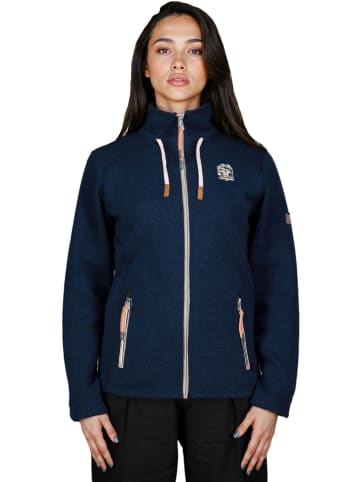 Fleece vest "Tarentella" donkerblauw