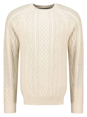 Sweter "Fresh" w kolorze kremowym