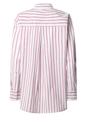 Blouse "Lenoir" rood/wit
