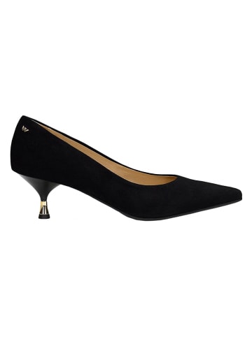 Leren pumps zwart