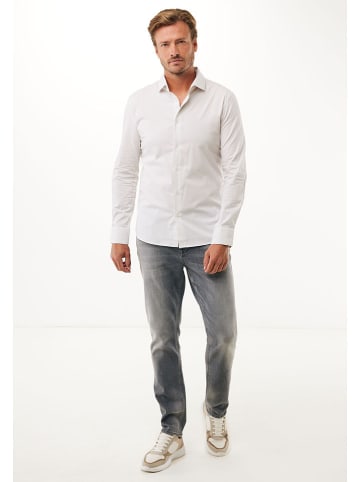 Blouse - slim fit - wit