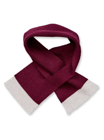 Strickschal "Frana" in Bordeaux