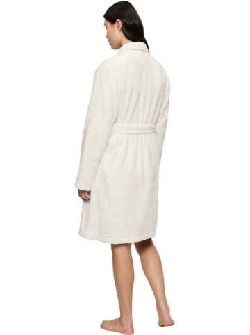 Bademantel in Creme