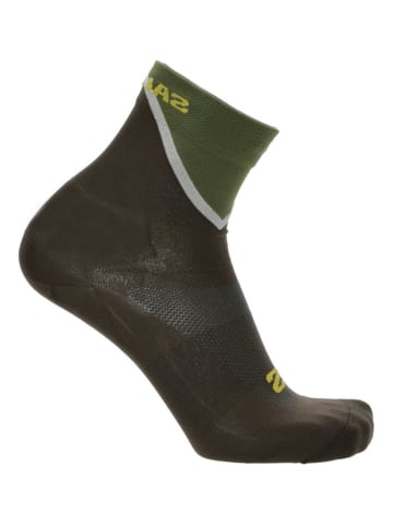 Laufsocken "Pulse Ankle" in Khaki/ Braun