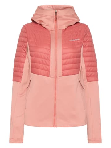 Fleece vest "Annema" zalmroze