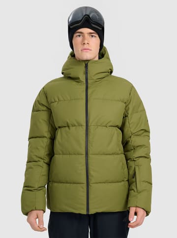 Ski-/snowboardjas olijfgroen