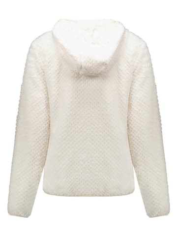 Fleecejacke "Torsadeak" in Creme