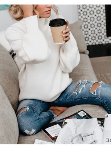 Pullover in Creme