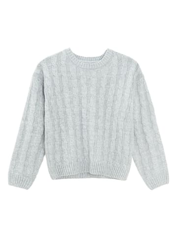 Sweter w kolorze szarym