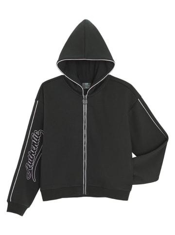 Sweatjacke in Schwarz