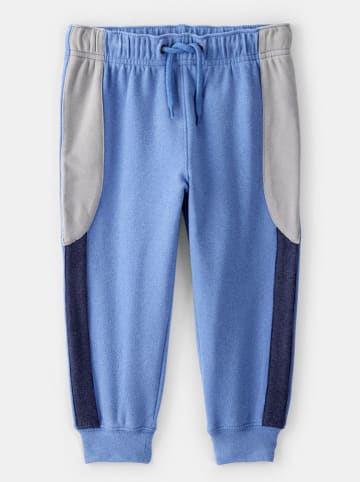 Sweathose in Blau/ Grau/ Dunkelblau
