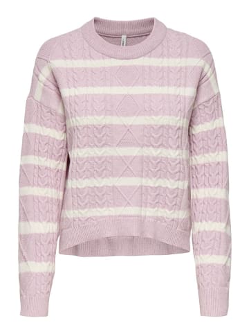 Sweter w kolorze jasnoróżowym