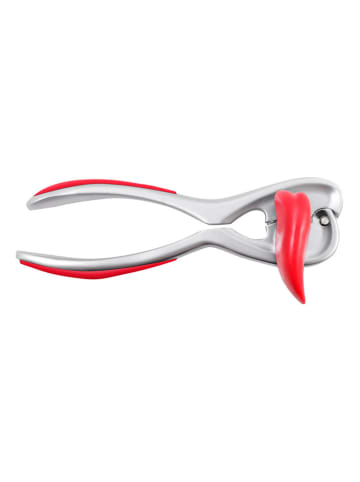 Dosenöffner in Silber/ Rot