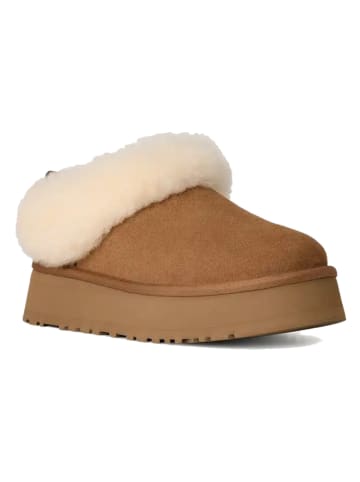 Leren boots "Tazzelle" lichtbruin