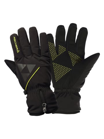 Ski-/ Snowboardfingerhandschuhe in Schwarz