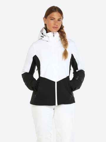 Ski-/ Snowboardjacke "Stella" in Weiß/ Schwarz