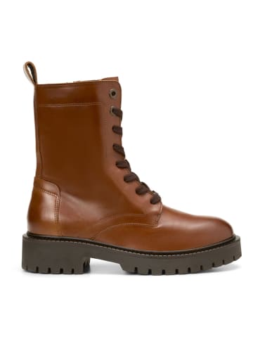 Leder-Boots in Hellbraun