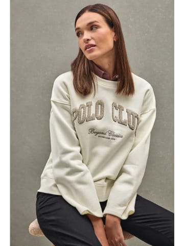 Bluza w kolorze kremowym