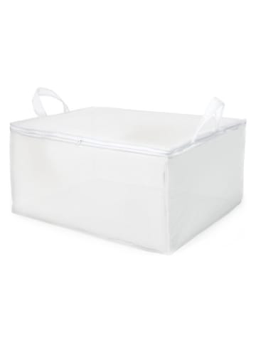 Kleider-Aufbewahrungstasche in Weiß - (B)70 x (H)50 x (T)30 cm
