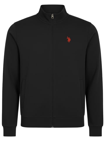 Sweatjacke in Schwarz