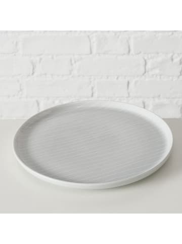 Teller "Bergen" in Grau - Ø 21 cm