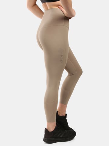 Legginsy funkcyjne "Rivian" w kolorze beżowym