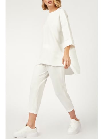 2-delige outfit crème