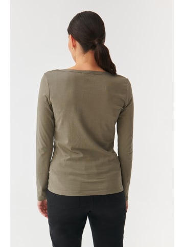 Bluzka w kolorze khaki