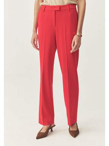 Broek "Sas" koraalrood
