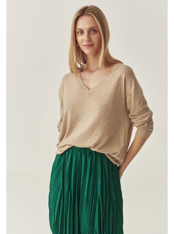 Pullover in Hellbraun