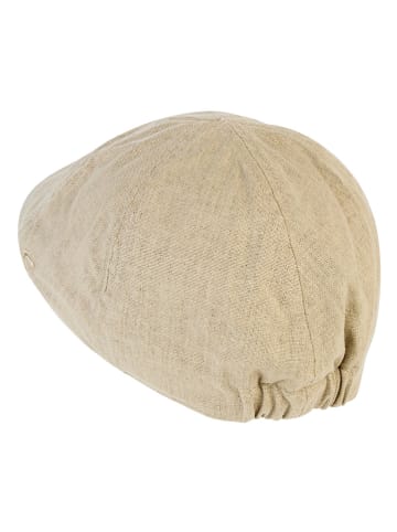 Czapka w kolorze beżowym