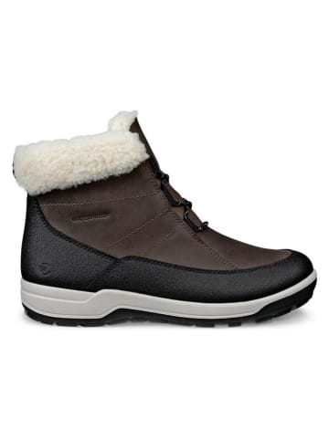 Leren winterboots "Trace Lite" bruin/zwart