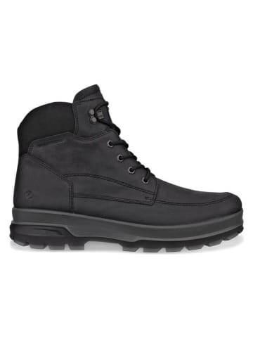Leren boots "Rugged Track" zwart