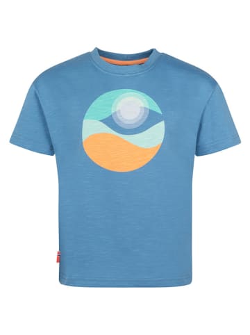 Funktionsshirt "Halsafjord" in Hellblau