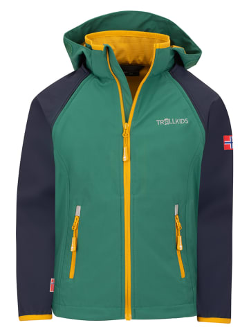 Zipp-Off-Softshelljacke "Rondane" in Grün